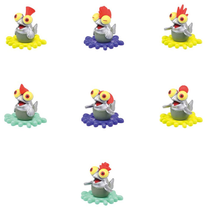 【全品ポイント増量!】 びっくらたまご スプラトゥーン3 ヒーローモード コジャケマスコット 入浴剤 バスボム バスボール 1個