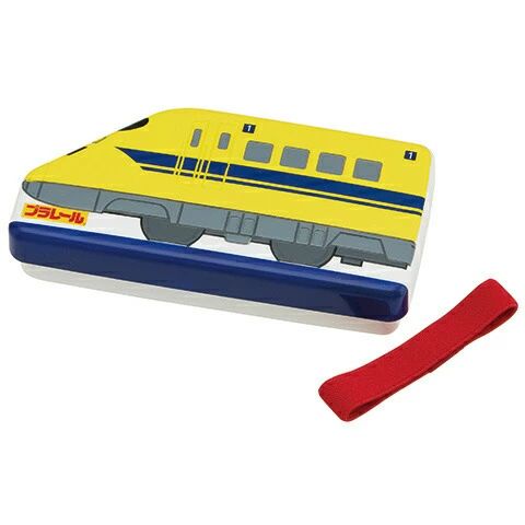 【送料無料!】 プラレール 新幹線ドクターイエロー ダイカットランチボックス [中子付き・ベルト付き] ..