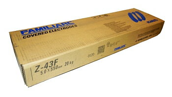 溶接棒 被覆アーク溶接棒 神戸製鋼 (KOBELCO) ライムチタニヤ系溶接棒 Z-43F 5.0mmX550mm 20kg