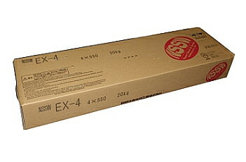 溶接棒 鉄用 日鉄住金 特殊系すみ肉溶接棒 EX-4 4.0mm*550mm 20kg
