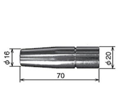 Rakuten - 溶接ノズル トーキン CO2溶接用ノズル Dノズル 12mm 1個入り 023012