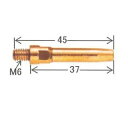 溶接チップ ダイヘン DAIHEN CO2溶接用チップ(Aチップ)10本入り 0.8mm*45mm K980C23【適格請求書発行事業者】