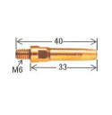 溶接チップ ダイヘン DAIHEN CO2溶接用チップ(Aチップ)10本入り 1.4mm*40mm K980C33【適格請求書発行事業者】