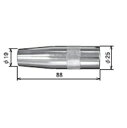 溶接ノズル トーキン TOKIN CO2溶接用ノズル Nノズル 500A用 13mm 1個入り 001005【適格請求書発行事業者】