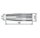 溶接ノズル トーキン CO2溶接用ノズル Nノズル 500A用 13mm 5個入り 001005【適格請求書発行事業者】