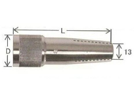 ダイヘン CO2溶接用ノズル 1個入り U724E02