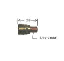 ダイヘン TIG溶接用ガスレンズ用コレットボディ (2.4mm) 1個入り H36M04【適格請求書発行事業者】