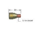 ダイヘン TIG溶接用ガスレンズ用コレットボディ 1.0mm 1個入り H576E05【適格請求書発行事業者】