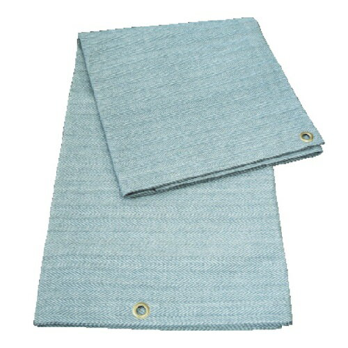 スパッタシート トラスコ 溶接火花受けシート ベーシック片面 (4号) 1920mm*1920mm 溶接 火花 養生 防火 シート TSP-4BS