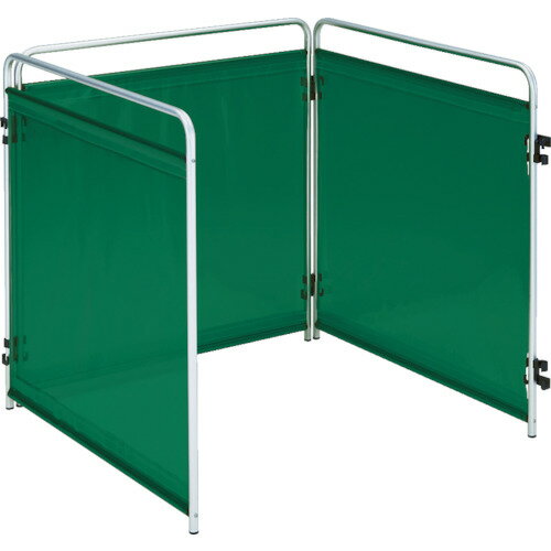 Rakuten - 遮光フェンス トラスコ （TRUSCO） 小型溶接遮光フェンス 緑 単体型・アルミ製 TTY3-900-G