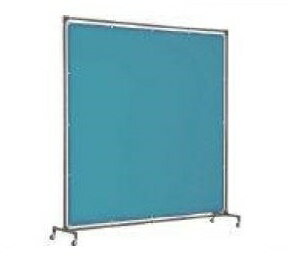 Rakuten - トラスコ （TRUSCO） 溶接遮光フェンス 単体型 キャスター式 青 （2000mm×2000mm） YFA-B