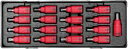 JTC 9.5mm 17PCS 絶縁ビットソケットセット JTCK9171 送料無料 メーカー直送