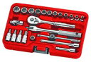 JTC 23pcs 6.3mmソケットセット(インチ) JTCH223S 送料無料 メーカー直送