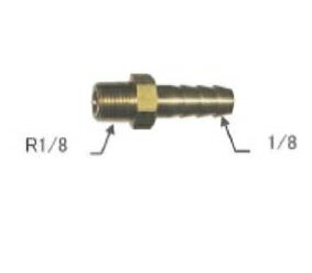 ダイヘン　ホースニップル　H10F52です。高品質溶接を実現するダイヘン純正部品です。Φ1/8（3.2mm）ホース用です。
