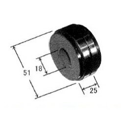 Rakuten - ダイヘン ソリッドワイヤ用送給ロール (1.2mm) K183B20