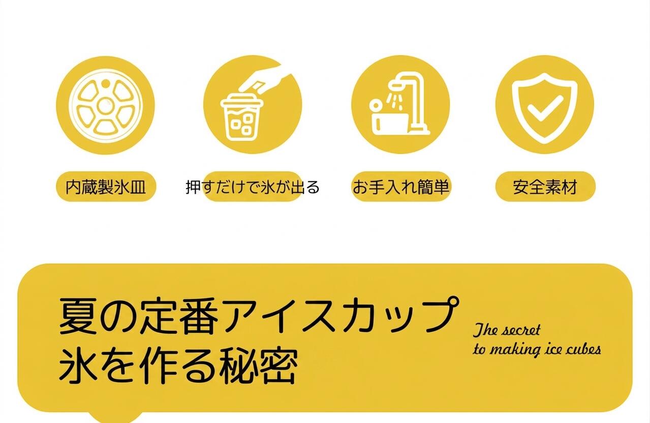 【持ち運びに便利！】製氷皿 アイスカップ 製氷カップ ストロー付き 取っ手付き 簡単 製氷 製氷器 貯氷 タンブラー 持ちやすい ハンドル付き アイスボールメーカー 製氷皿 持ち歩きボトル コーラ ドリング 麦茶 プラスチック水筒 コンパクト 氷も作れるボトル 夏 3