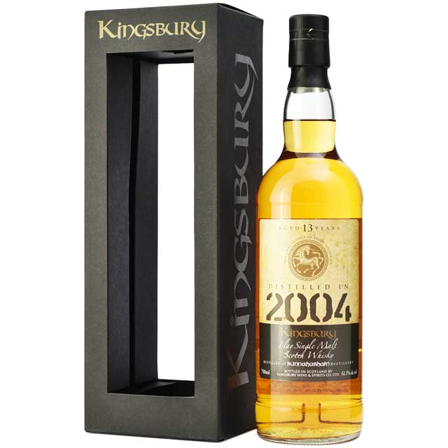 【スモーキーでオイリー、シェリー樽由来のハチミツやジンジャー】ブナハーブン　2004　13年　キングスバリー　61.1％　700ml