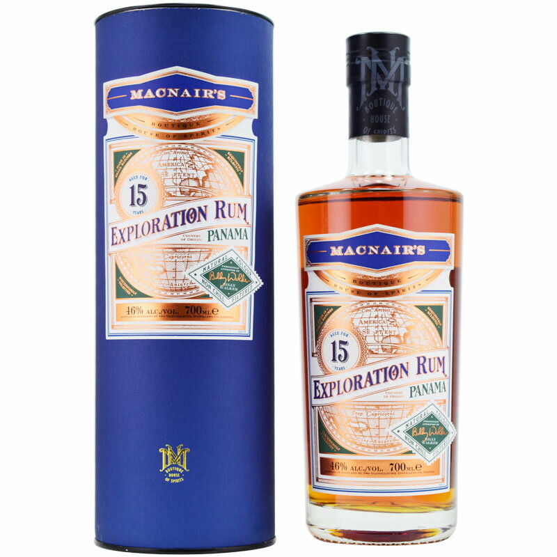 【バナナ、モカ、糖蜜、複雑で奥行きの深い味わい】パナマ　15年　マクネアーズ　46％　700ml
