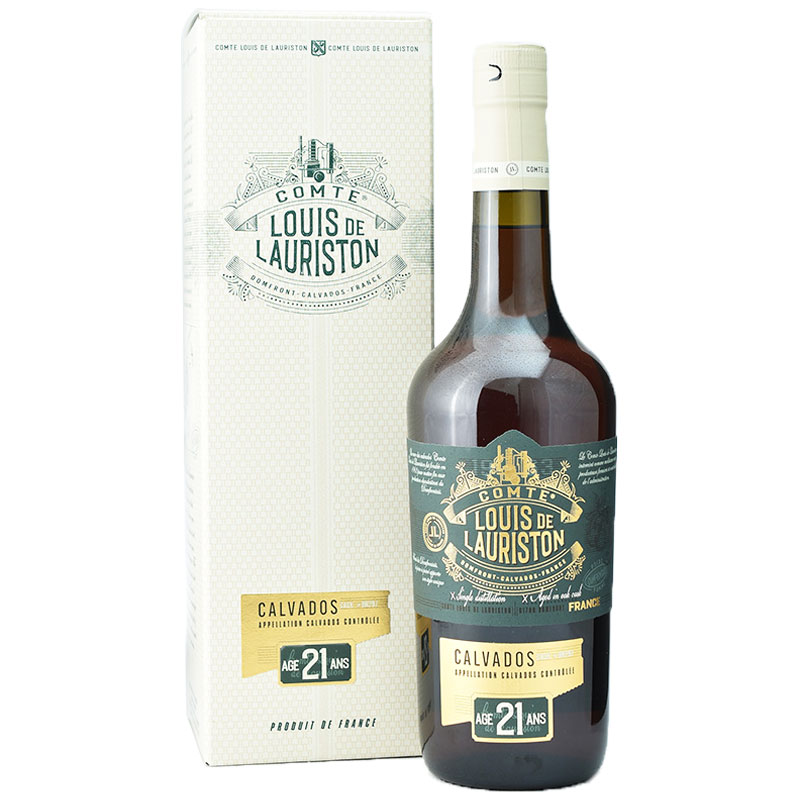 【カンフル、ムスク、ランシオ、フローラル】ローリストン　21年　ACカルヴァドス　for JIS　59％　700ml