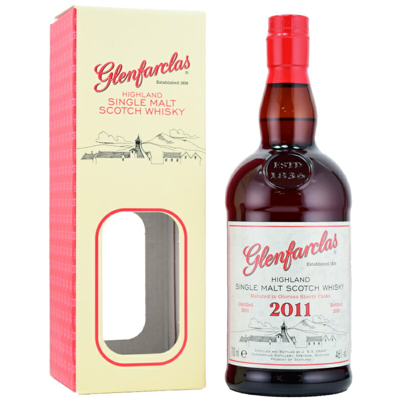【オロロソシェリー樽★アプリコット、ウッディなシェリー、ナッツ、オイリー】グレンファークラス　201..
