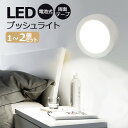 1個 2個セット LEDプッシュライト ナ