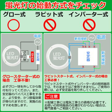 在庫一掃 led蛍光灯 丸型 30w形 丸型蛍光灯 led蛍光灯 30w形 丸型 昼光色 電球色 グロー式工事不要 led丸型蛍光灯 30W 30形 30型 丸型LED蛍光灯