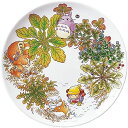 Noritake ボーンチャイナ となりのトトロ プレート 23cm となりのトトロ おおいぬのふぐり編 電子レンジ対応 1枚 ボーンチャイナ T50116A/...