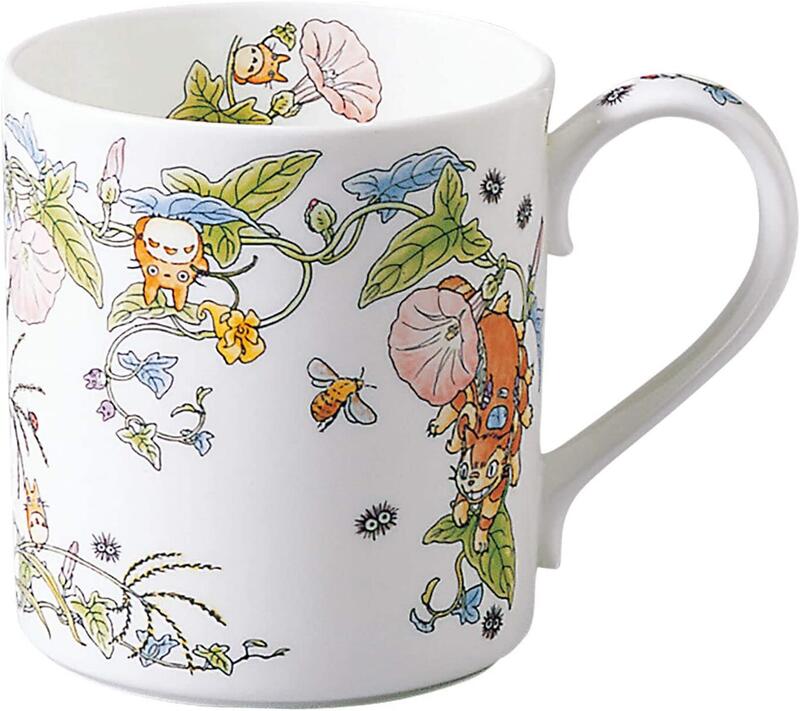 Noritake ボーンチャイナ となりのトトロ　マグカップ400 ひるがお編 電子レンジ対応 T97265/4660-4【となりのトトロ マグ マグカップ 食器 トトロ スタジオジブリ】 無料ラッピング【御祝 内祝 ギフト　プレゼント 贈り物　ブランド】