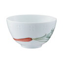 Noritake ノリタケ 飯碗 11.5cm 京香旬彩 電子レンジ対応 食洗器対応 1個 金時人参 ファインポーセレン T91083/1620-3 無料ラッピング【御祝 ギフト プレゼント 贈り物 ブランド】