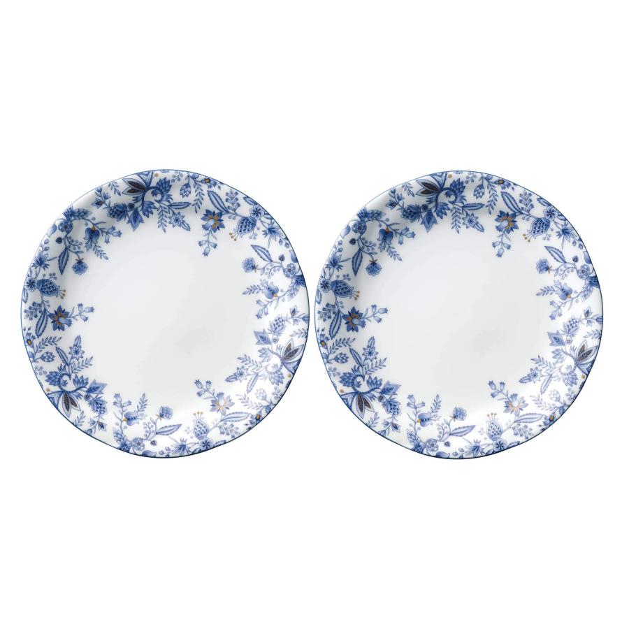 Noritake ノリタケ プレート 21cm ブルーソレンティーノ ボーンチャイナ T59311A/4965無料ラッピング【御祝 内祝 ギフト　プレゼント 贈り物　ブランド】