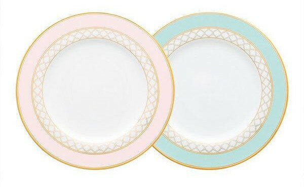 ノリタケ　食器 　エターナルパレス 21cm プレート ペア(色変り) ノリタケ　正規品 食器 碗皿 ギフト無料ラッピング【御祝 内祝 ギフト　プレゼント 贈り物　ブランド】