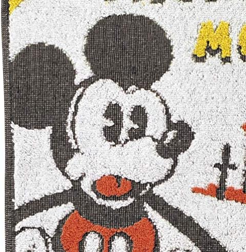 丸眞 ハンドタオル ディズニー ミッキー 34×36cm レトロスタイル 2005106200