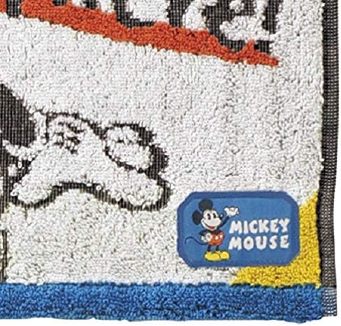 丸眞 ハンドタオル ディズニー ミッキー 34×36cm レトロスタイル 2005106200