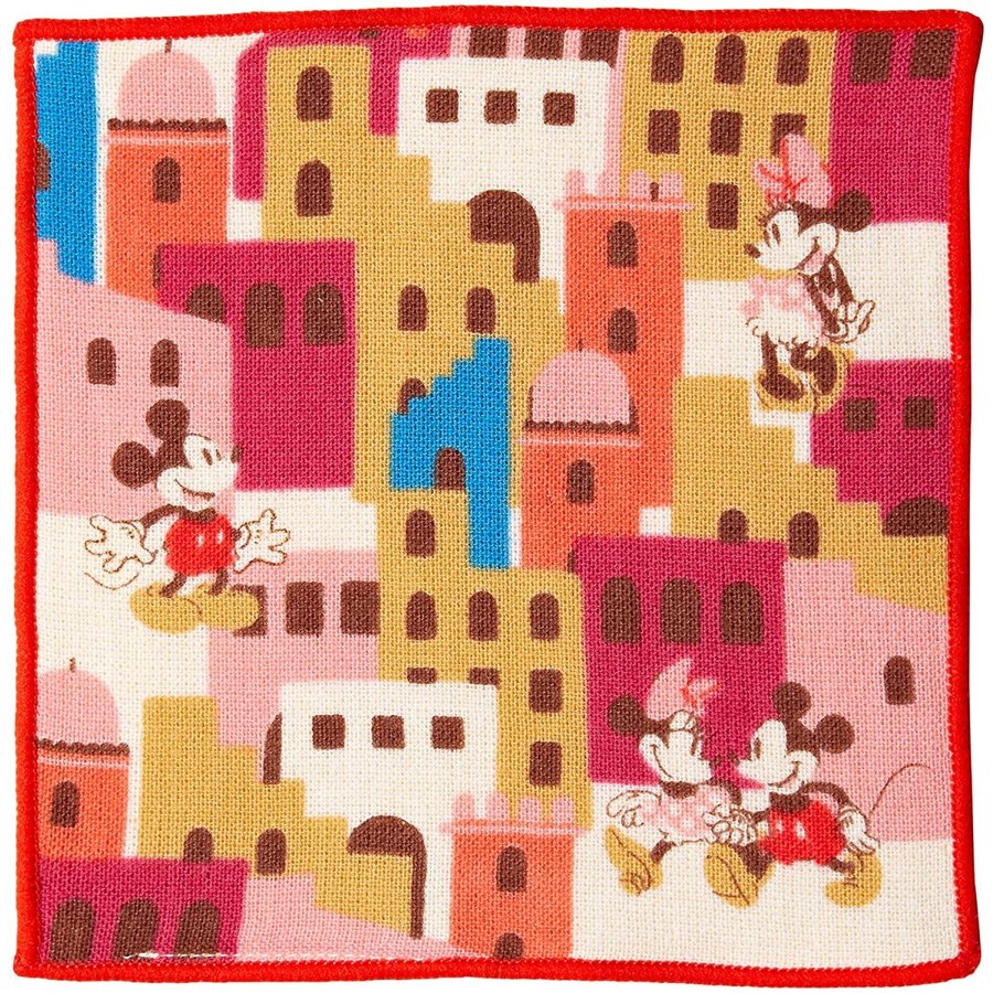 送料無料 Disny ディズニー タオルハンカチ 豆タオル 小さめ ミニサイズ 丸眞 【御祝 ギフト プレゼント 贈り物 ブランド】