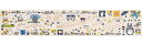 センコー となりのトトロ おえかき 拭ける PVC キッチンマット 約45× 240cm ベージュ キャラクター トトロ totoro ジブリ 61068