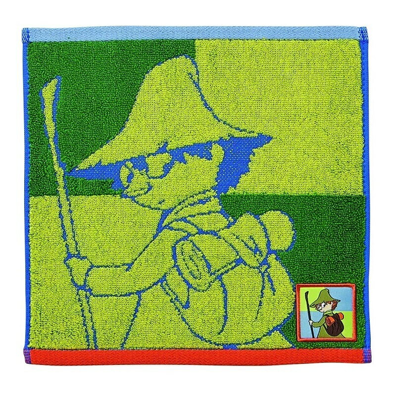 丸眞 MOOMIN ムーミン ミニタオル スナフキンCOLOR_NAME 1405034300 約25×25cm 無料ラッピング【入園祝 入学祝】【ギフト　プレゼント 贈り物　ブランド】