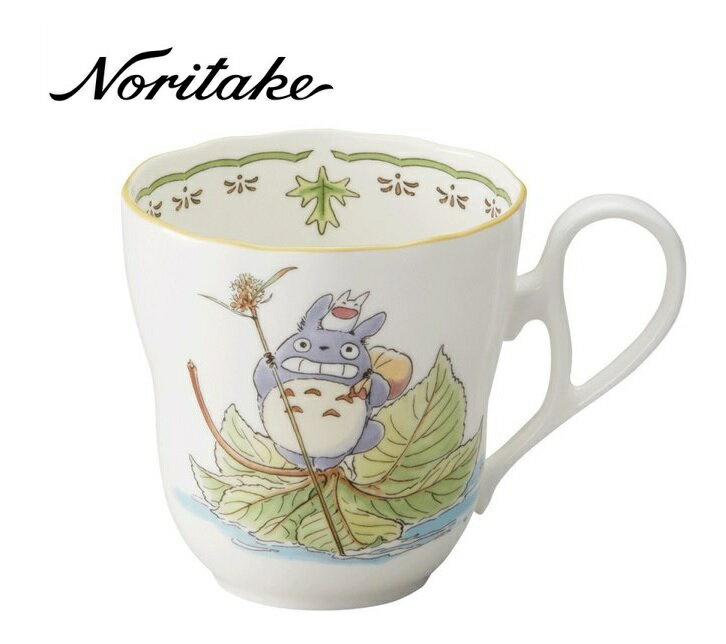 電子レンジ対応のカジュアル食器 Noritake　ノリタケ　となりのトトロ　マグカップ ギフトBOX入り　無料ラッピング【御祝 内祝 ギフト　プレゼント 贈り物　ブランド】