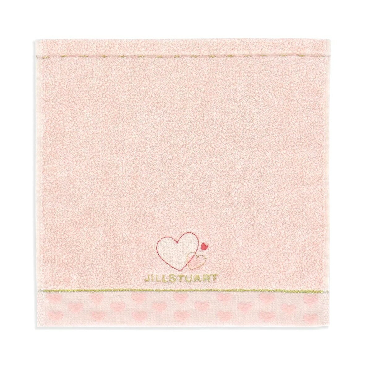 ジルスチュアート ジルスチュアート　JILLSTUART 　タオルハンカチ ポイントハート ピンク ふわふわ かわいい 58-1570070　ギフトgift