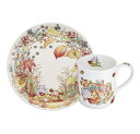 Noritake ボーンチャイナ となりのトトロ さるとりいばら編 マグカップ&プレート23cmセット 食器 トトロ スタジオジブリ】 無料ラッピング【御祝 内...