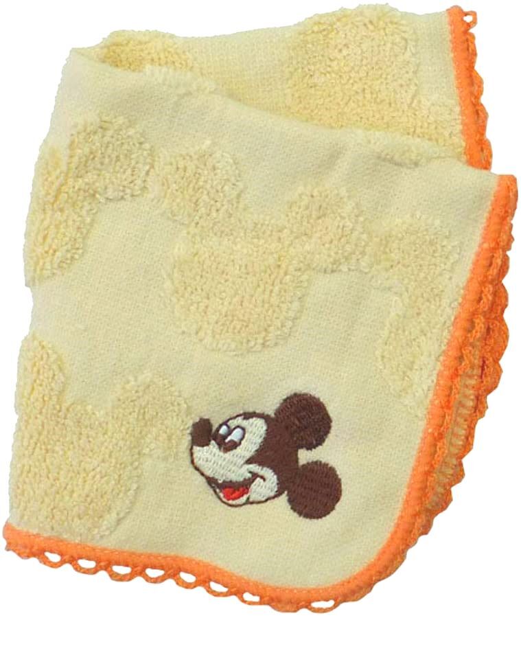 プチギフト Disney ミッキー エンブロイダリー オレンジ DS-6103　無料ラッピング【入園祝 入学祝】