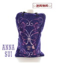 アナ スイ ハンカチ レディース ANNA SUI アナスイ ファスナー付きタオル ハンカチ【ギフト　プレゼント 贈り物　ブランド フォーマル　レディース　女性】