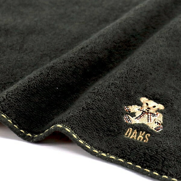 『DAKS』ダックス タオルハンカチ シンプルベア