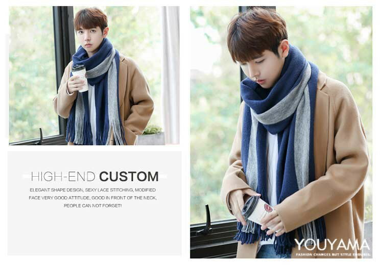 マフラー メンズ 暖かい ストール 大判 ロング オシャレ 温かさを保つ 秋冬 厚手 厚さ 長い 大判ストー..