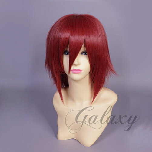 ウィッグ ストレート ショート レッド レッド系 耐熱 フルウィッグ wig y05s-21s(y05s-21s) 【あす楽対応】