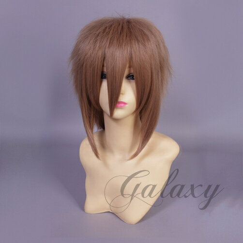 ウィッグ 外ハネ ショート ブラウン ブラウン系 耐熱 フルウィッグ wig y04s-59s(y04s-59s) 【あす楽対応】