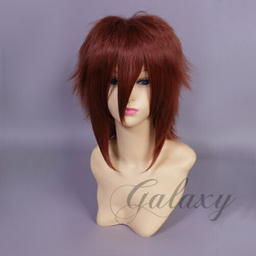 ウィッグ 外ハネ ショート ブラウン ブラウン系 耐熱 フルウィッグ wig y04s-15s(y04s-15s) 【あす楽対応】