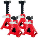 【15日はP最大10倍&1,000円cp!】ジャッキスタンド 3T 馬ジャッキ 4基セット ウマ 車 修理 タイヤ交換 高さ調節 耐荷重 軽自動車 乗用車 セダン ハッチバック