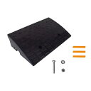 【25日はP最大10倍&1,000円OFFcp!】段差スロープ 段差プレート 7cm 9cm 10cm 13cm 幅60cm 段差用 ゴムマット 反射ステッカー...