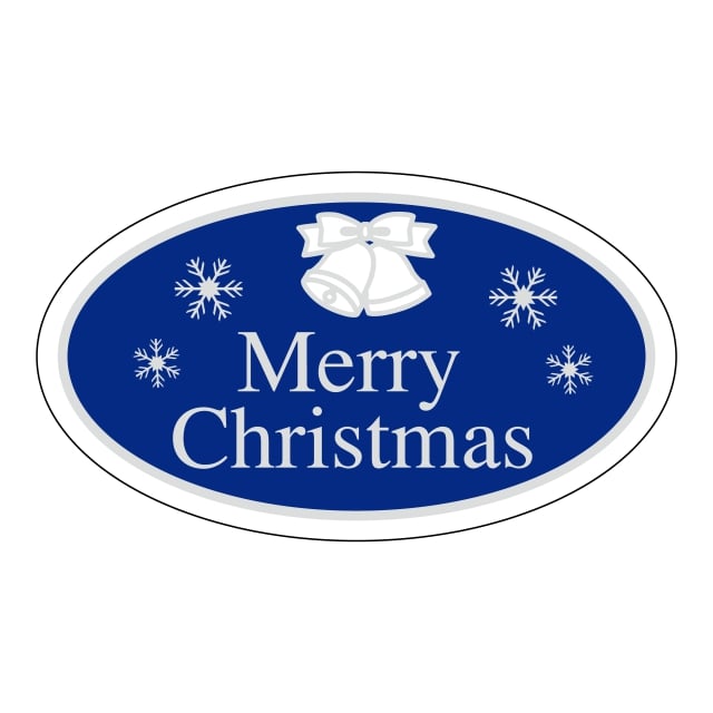 樂天商城 - 催事 クリスマス ラベル シール　MerryChristmas　SMラベル　2H-45　1シート9枚付　1袋225枚入【メール便OK】