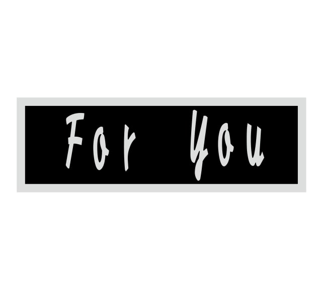 樂天商城 - 催事 プレゼント ラベル シール　Foryou　SMラベル　2H-52　1シート15枚付　1袋375枚入【メール便OK】